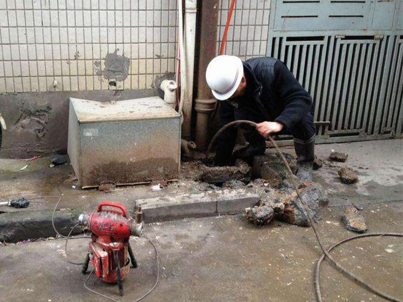 新化疏通下水道-洗菜池疏通