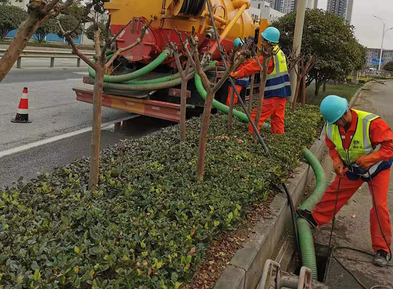 新化市政管道清淤